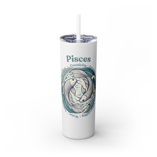 Pisces Zodiac Tumbler