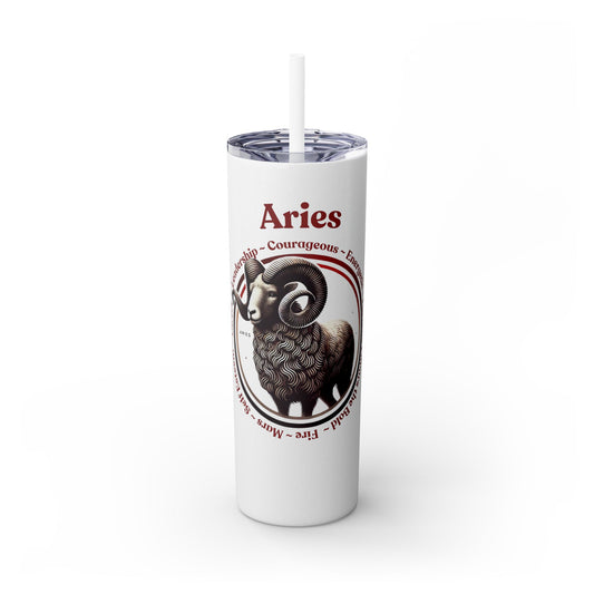Aries Zodiac Tumbler