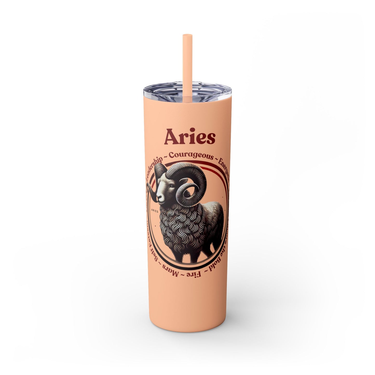 Aries Zodiac Tumbler