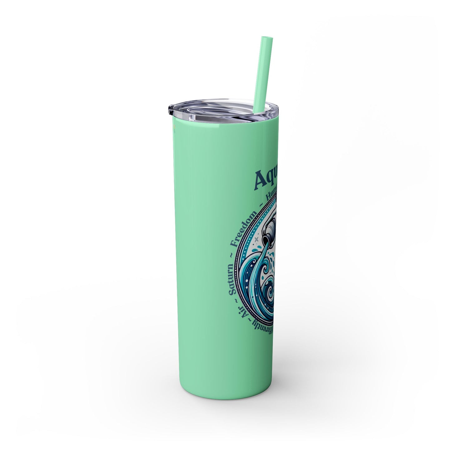 Aquarius Zodiac Tumbler