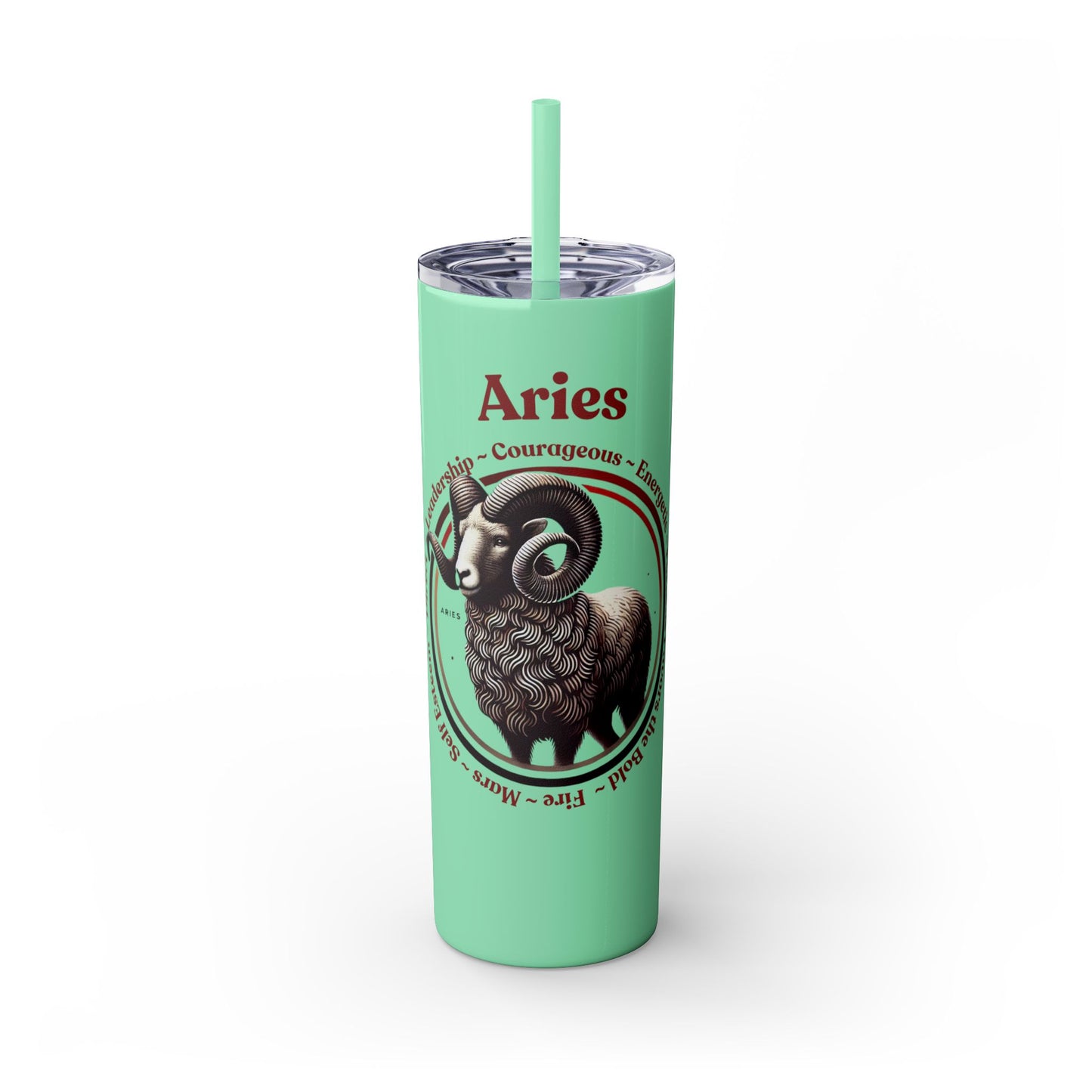 Aries Zodiac Tumbler