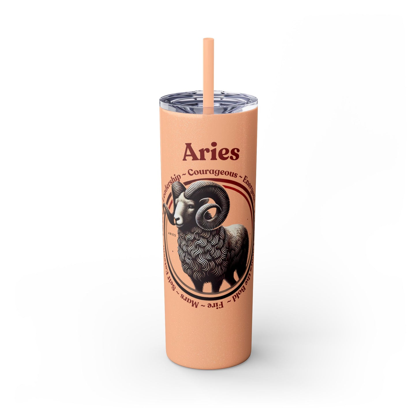 Aries Zodiac Tumbler