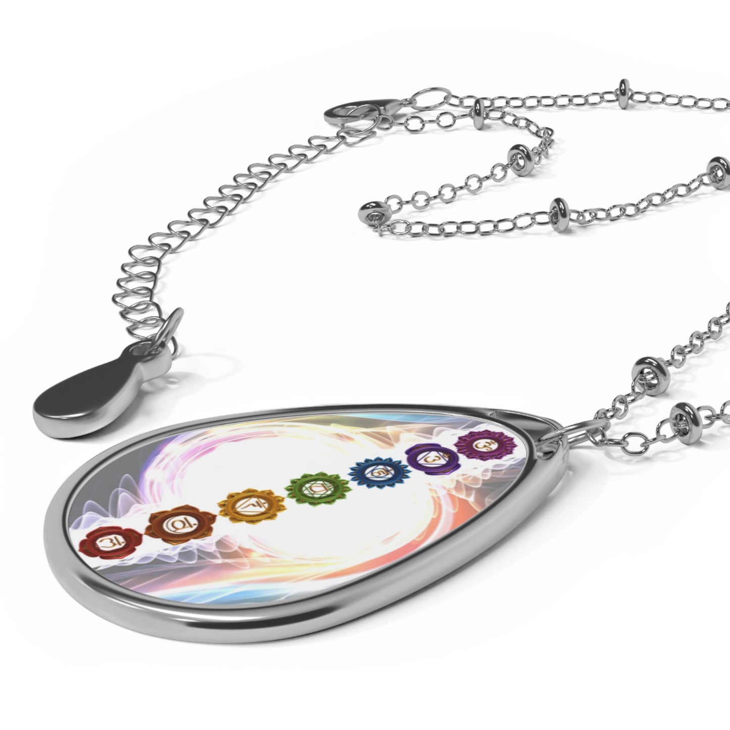 Chakra Alignment Oval Necklace