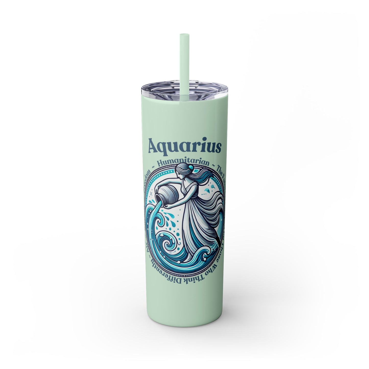 Aquarius Zodiac Tumbler