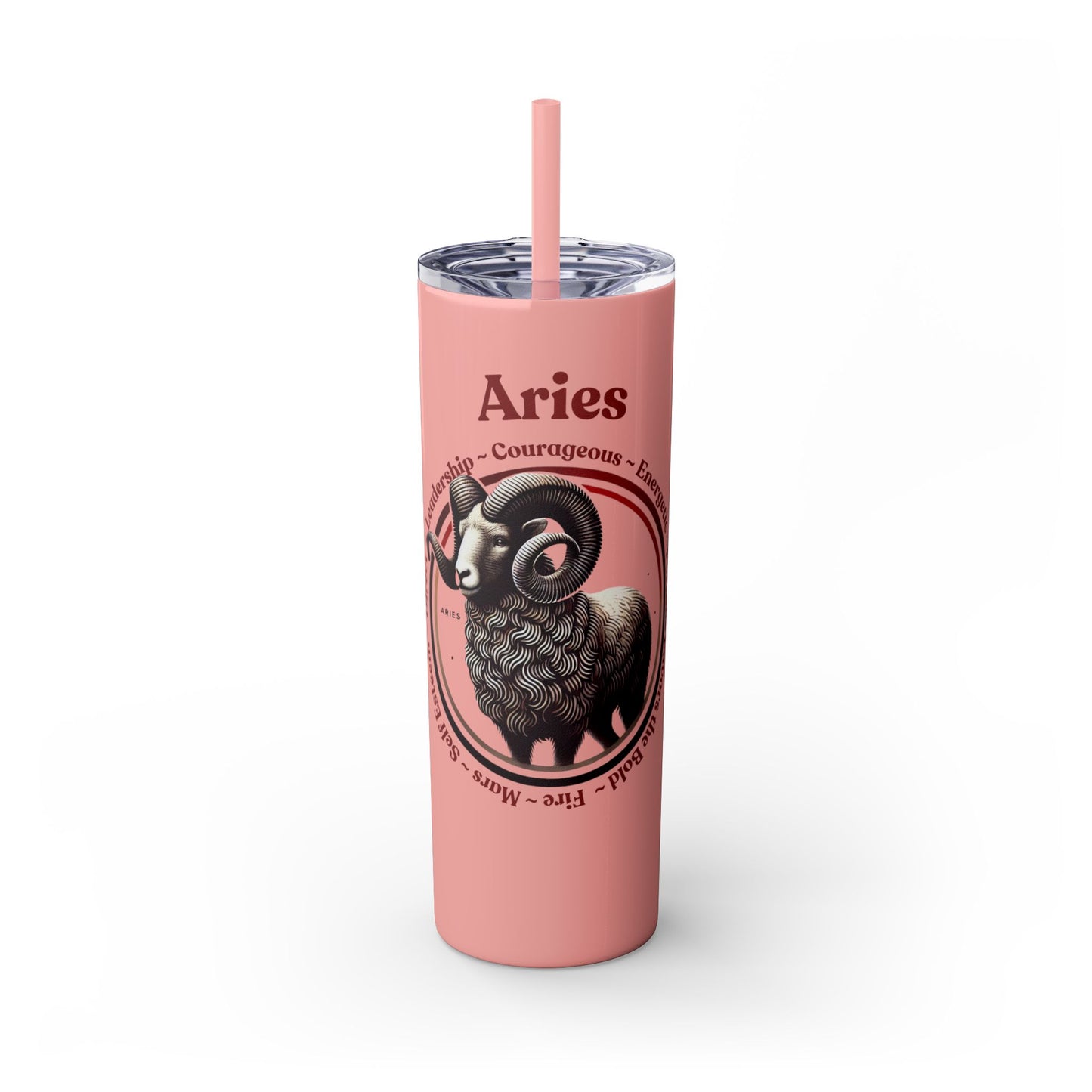 Aries Zodiac Tumbler