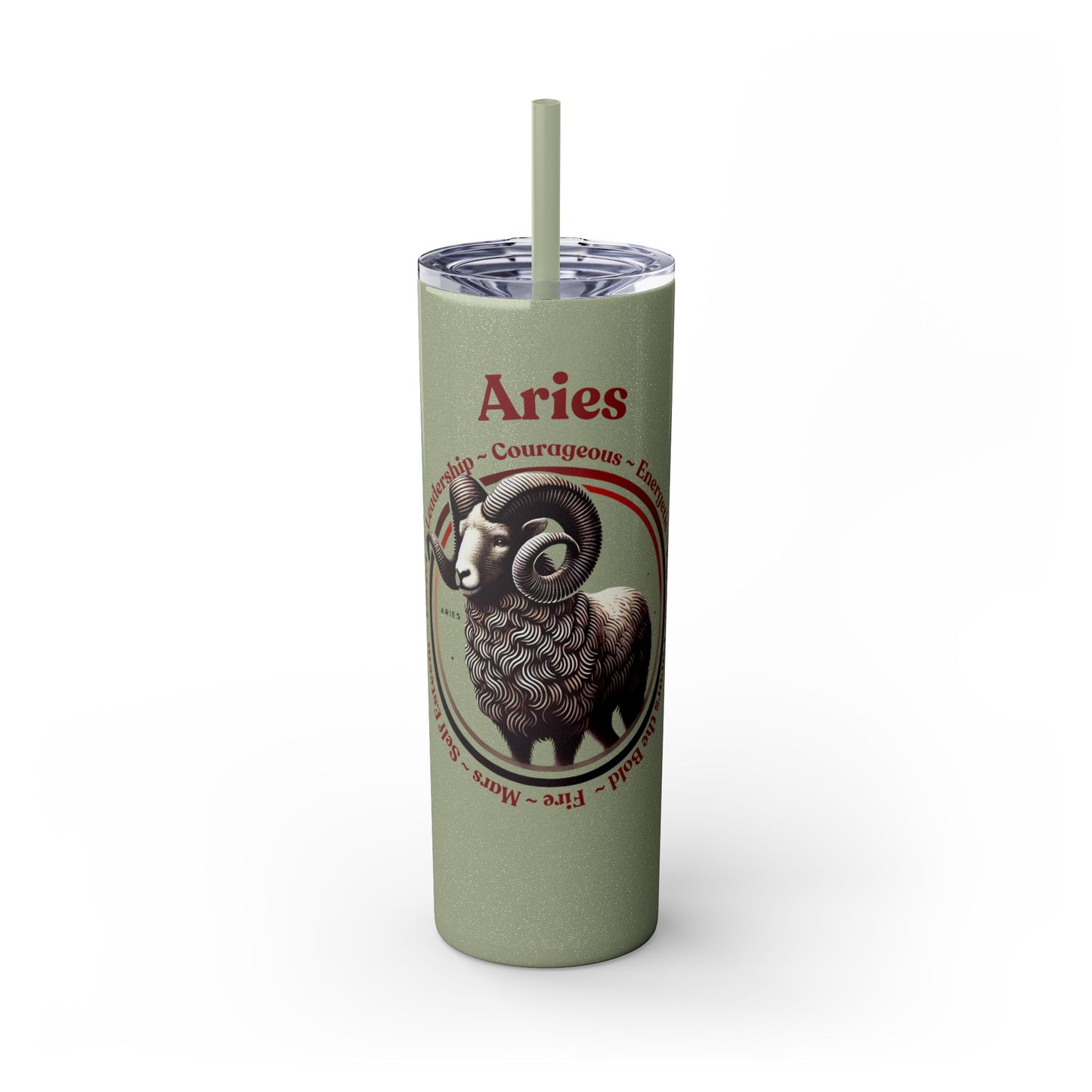 Aries Zodiac Tumbler