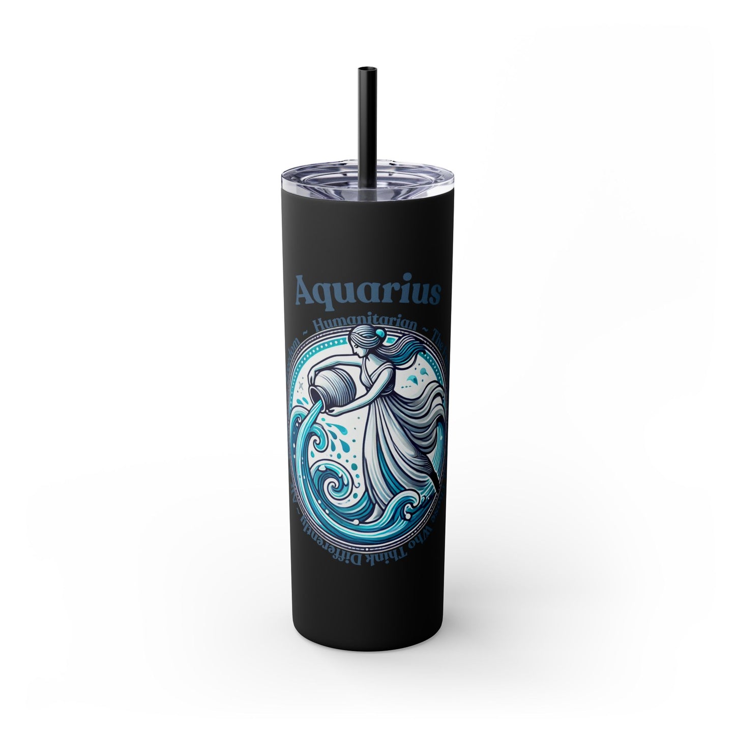 Aquarius Zodiac Tumbler