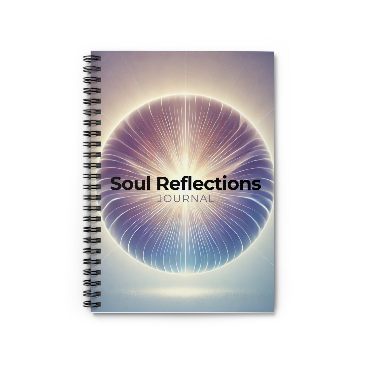 Soul Reflections Ruled Spiral Notebook - Ideal for Journaling and Creative Writing
