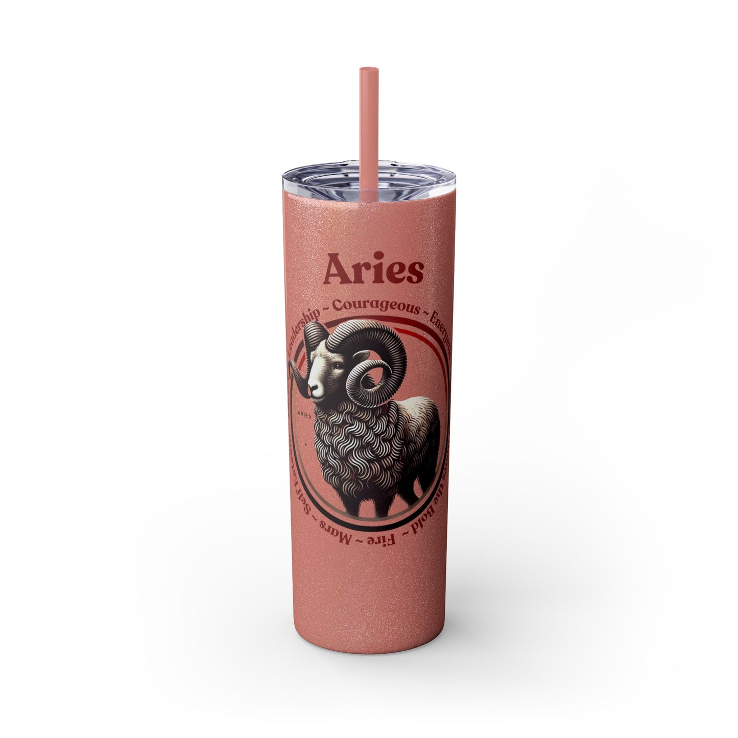 Aries Zodiac Tumbler