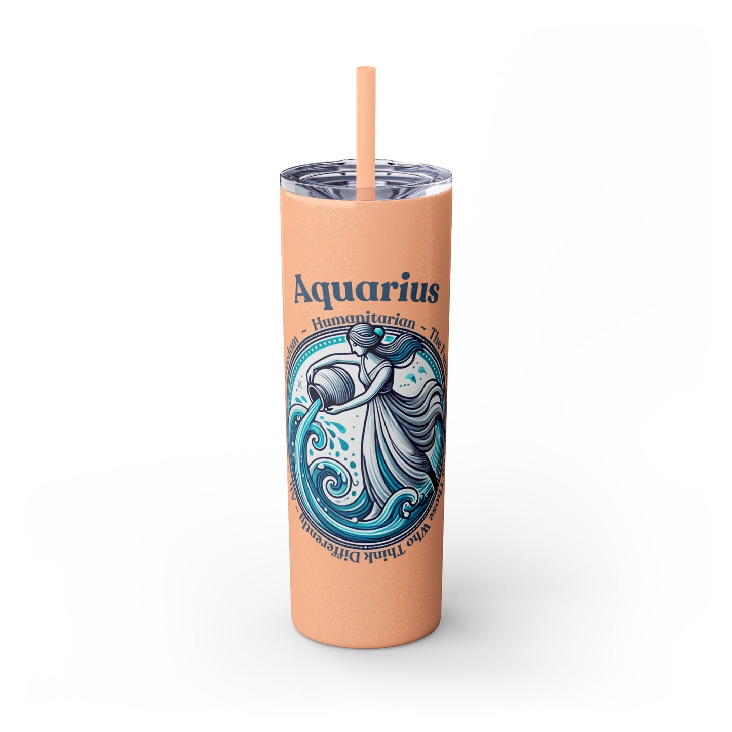 Aquarius Zodiac Tumbler