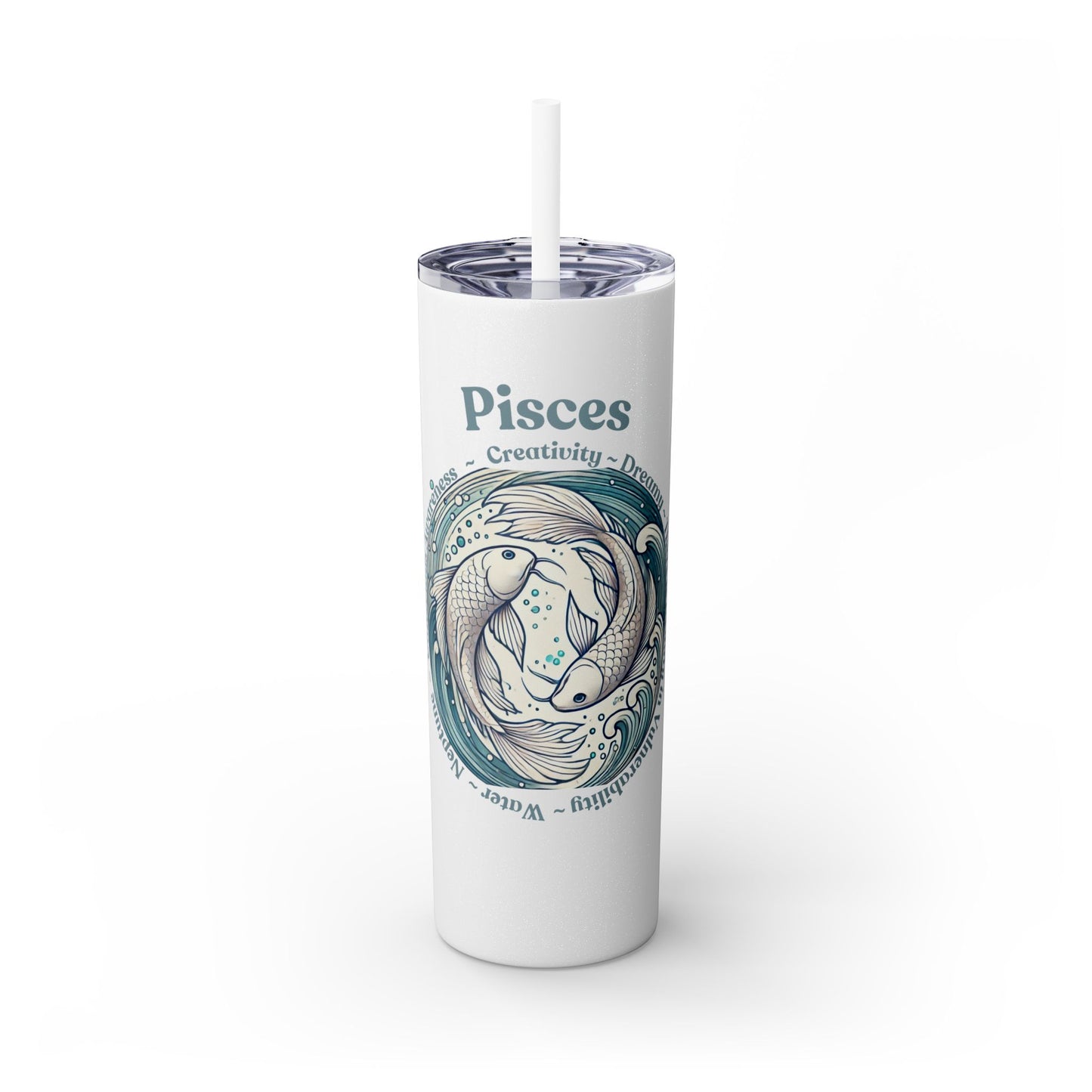 Pisces Zodiac Tumbler