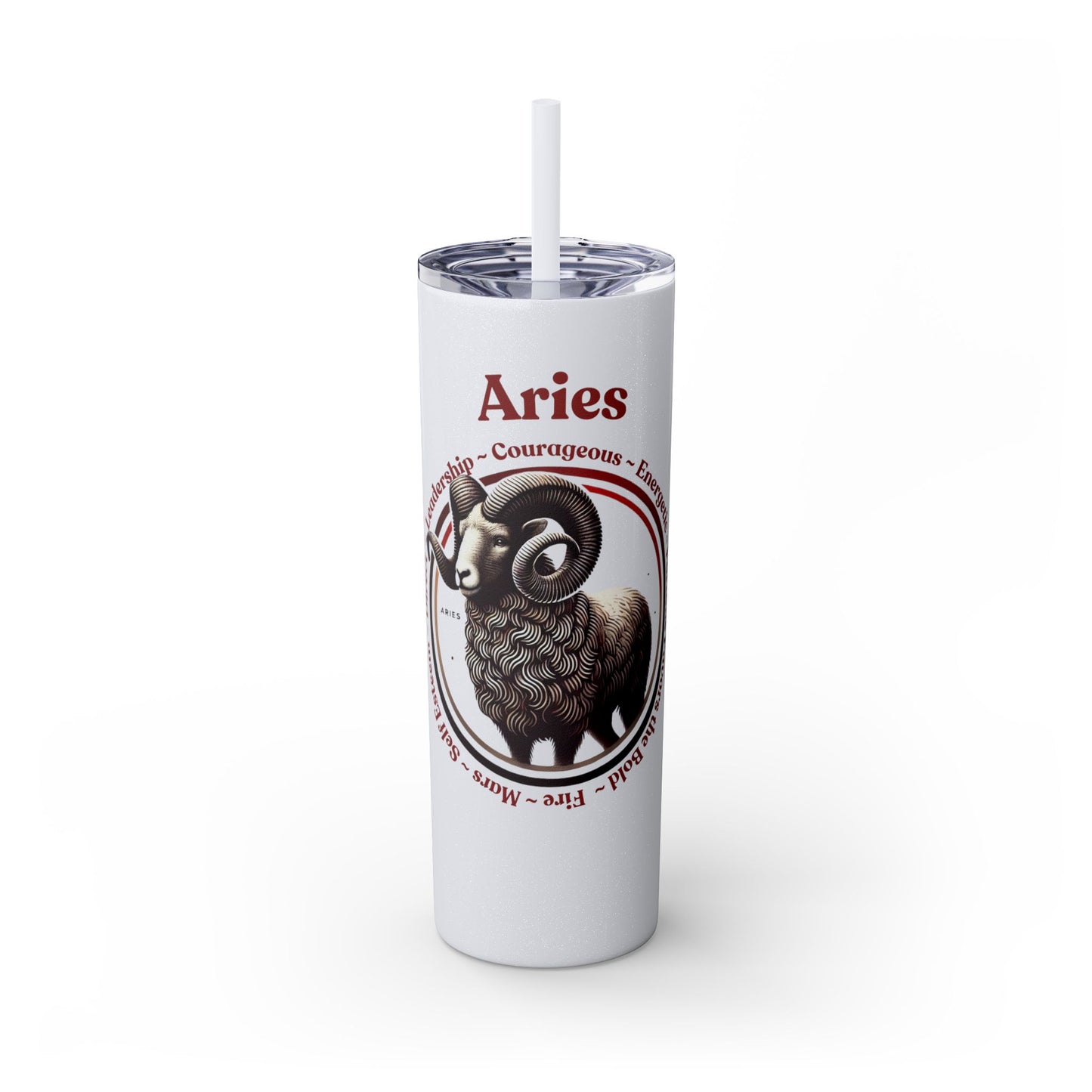Aries Zodiac Tumbler