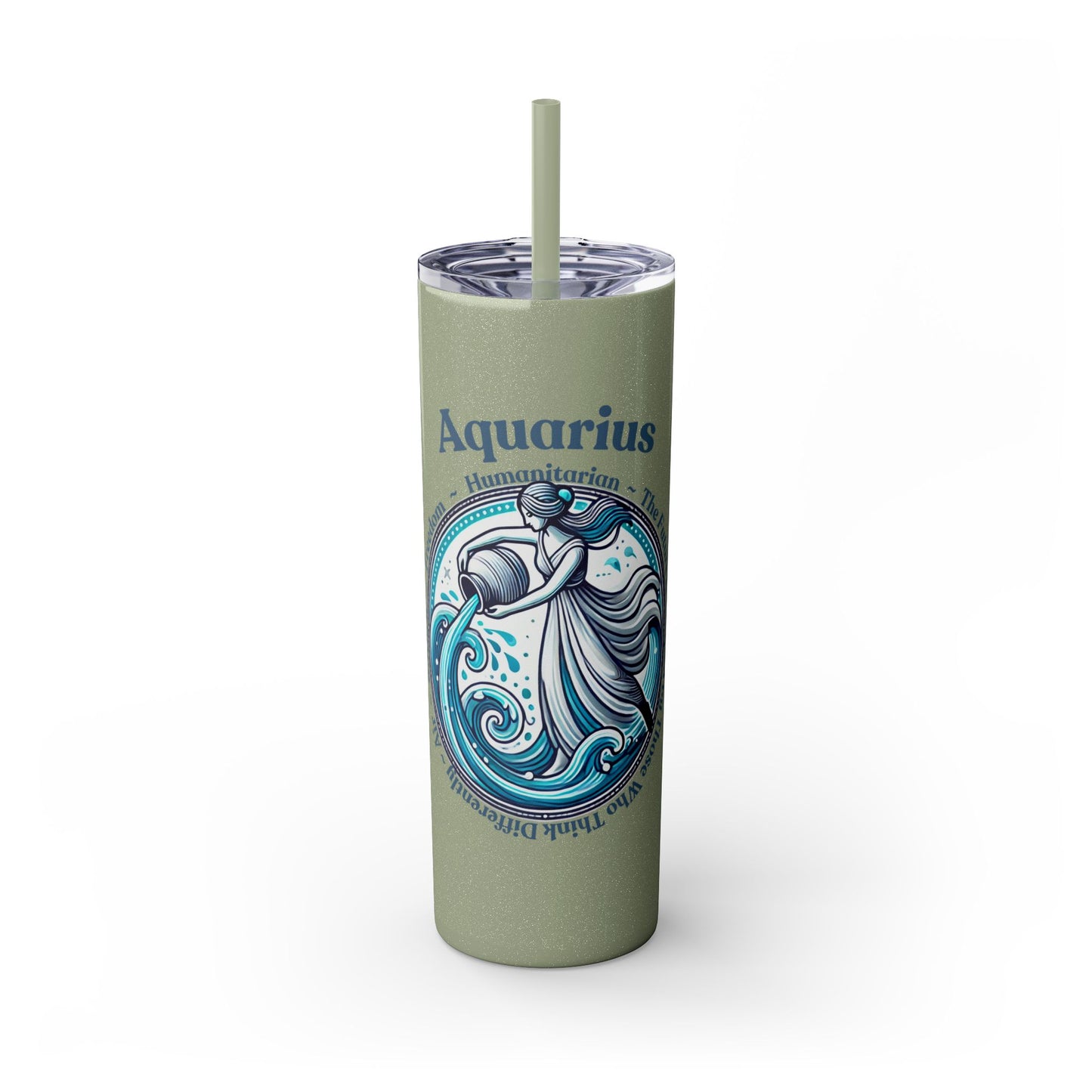 Aquarius Zodiac Tumbler