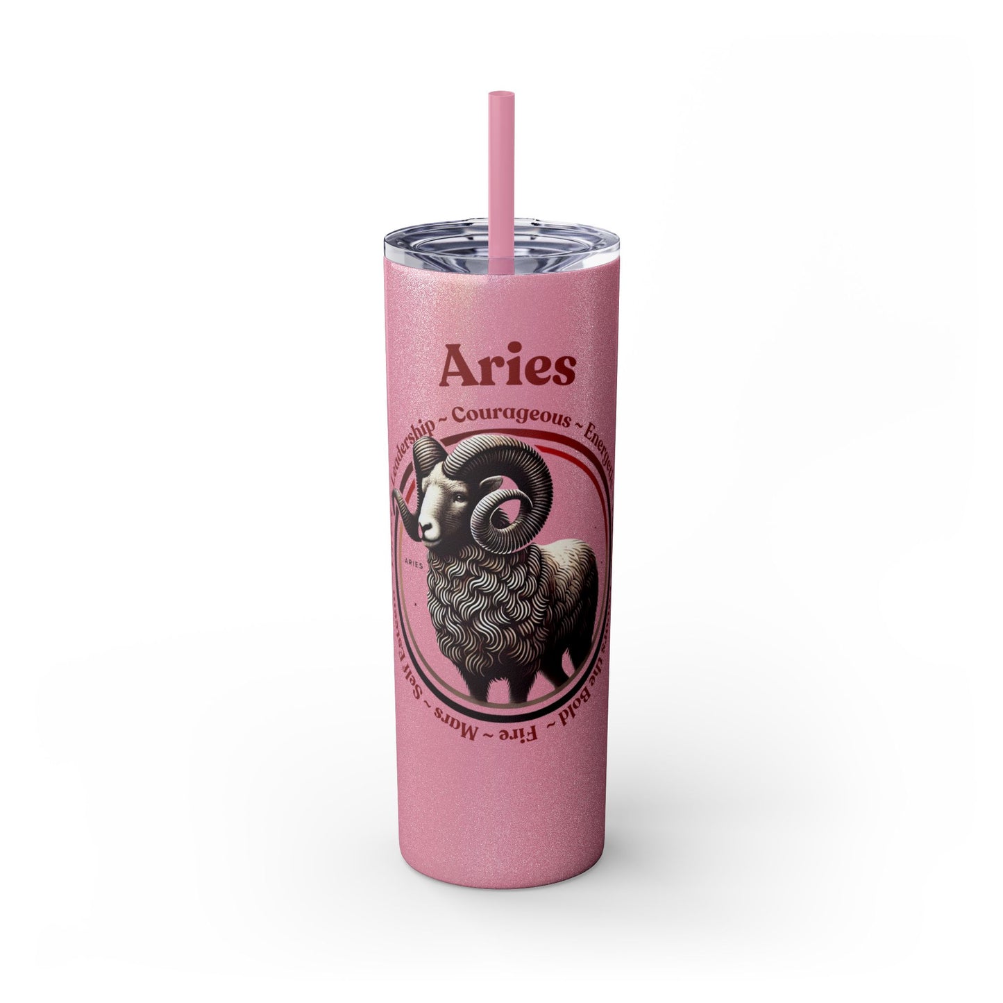 Aries Zodiac Tumbler