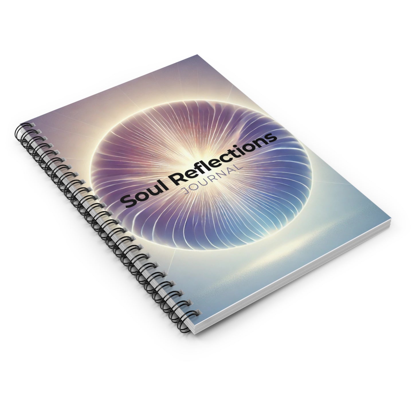 Soul Reflections Ruled Spiral Notebook - Ideal for Journaling and Creative Writing