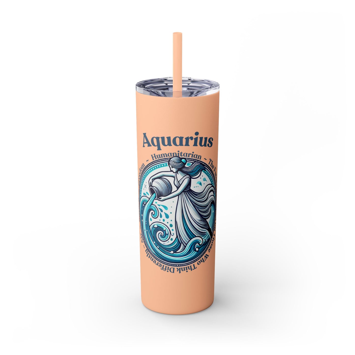 Aquarius Zodiac Tumbler