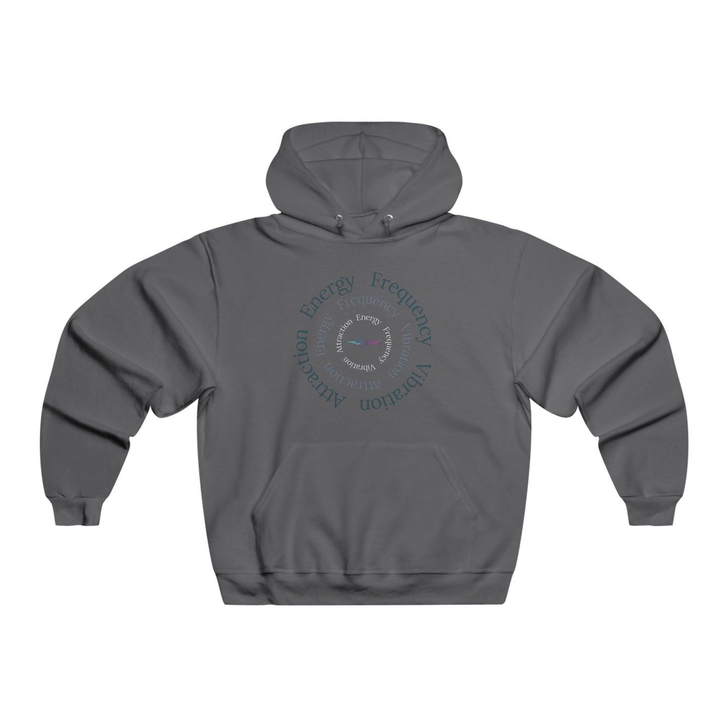 Energy Vibration Hoodie - Men's NUBLEND® Sweatshirt with Powerful Design