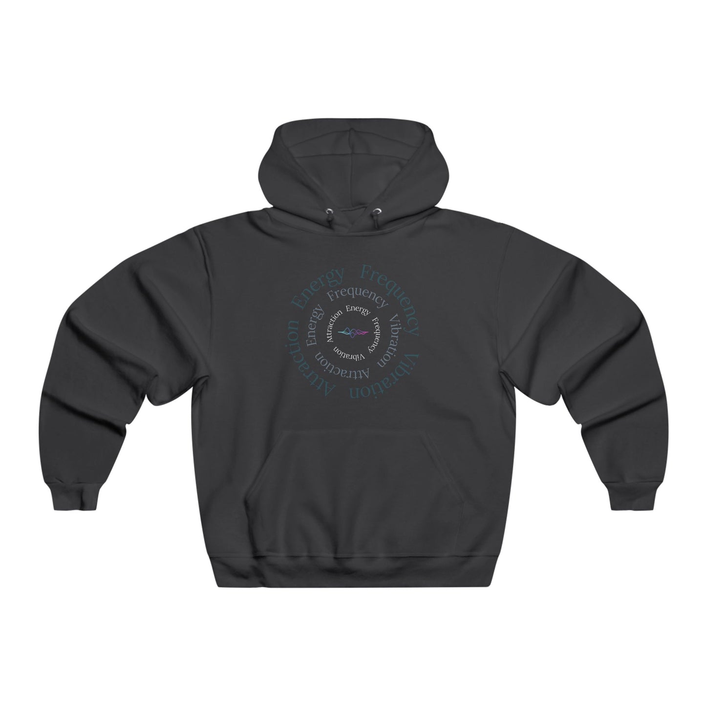 Energy Vibration Hoodie - Men's NUBLEND® Sweatshirt with Powerful Design