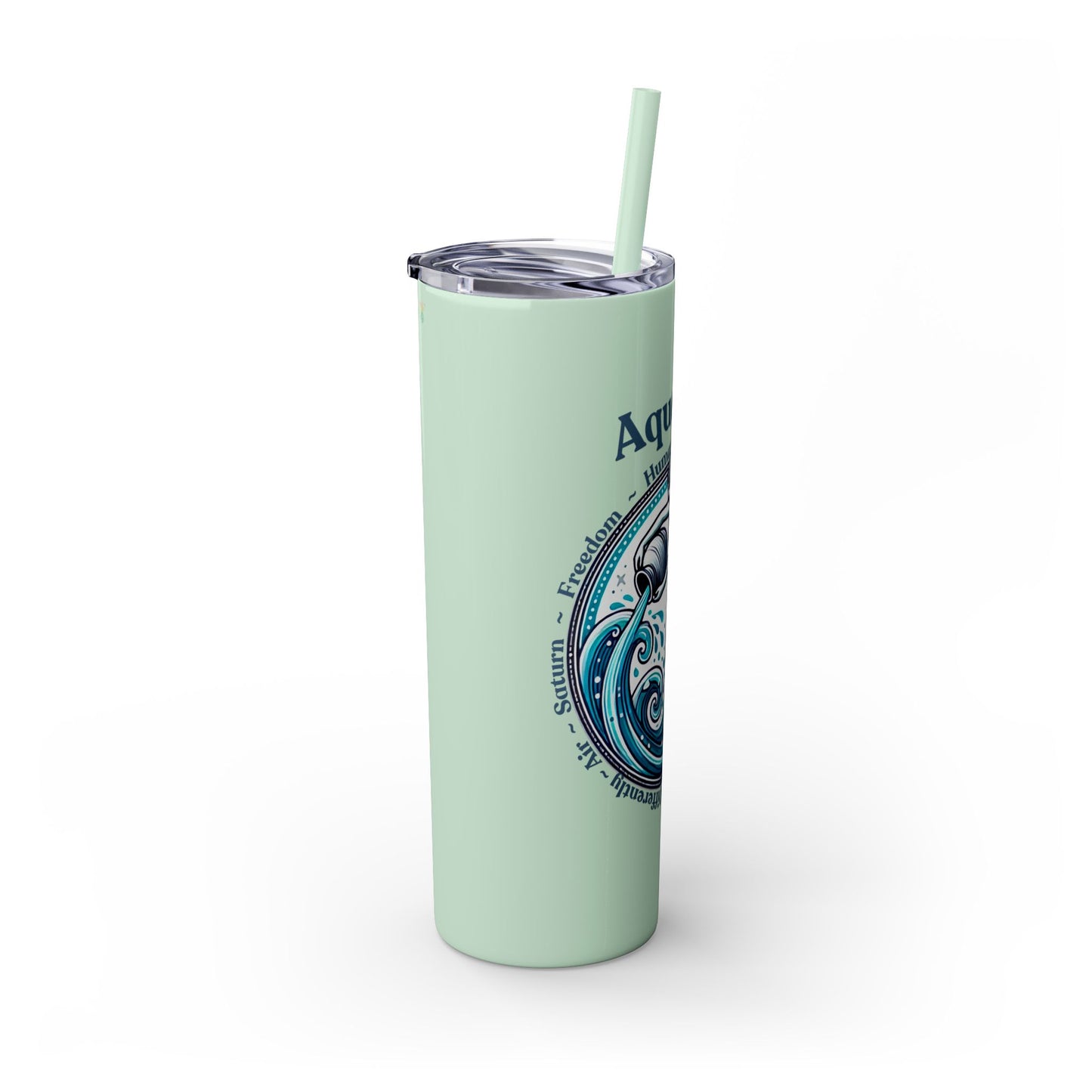 Aquarius Zodiac Tumbler