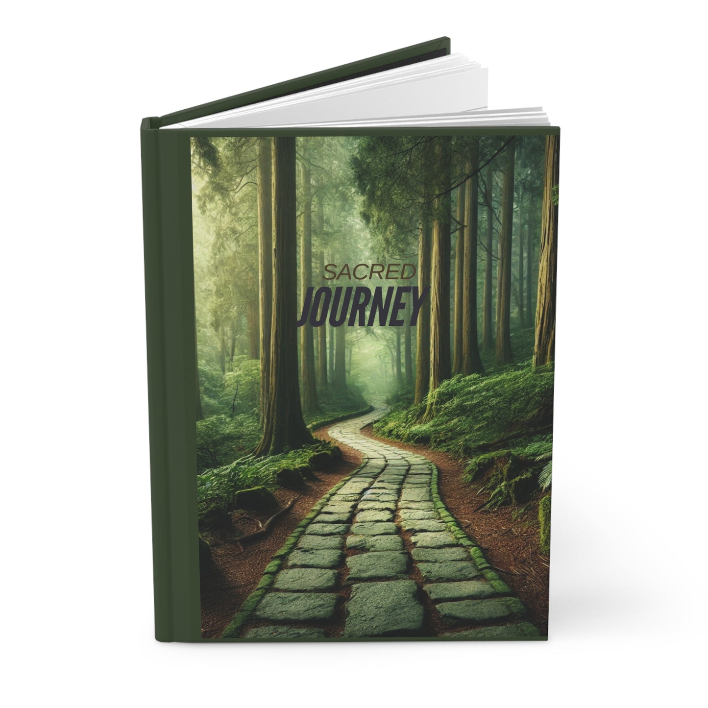 Sacred Journey Hardcover Journal - Inspirational Nature Design