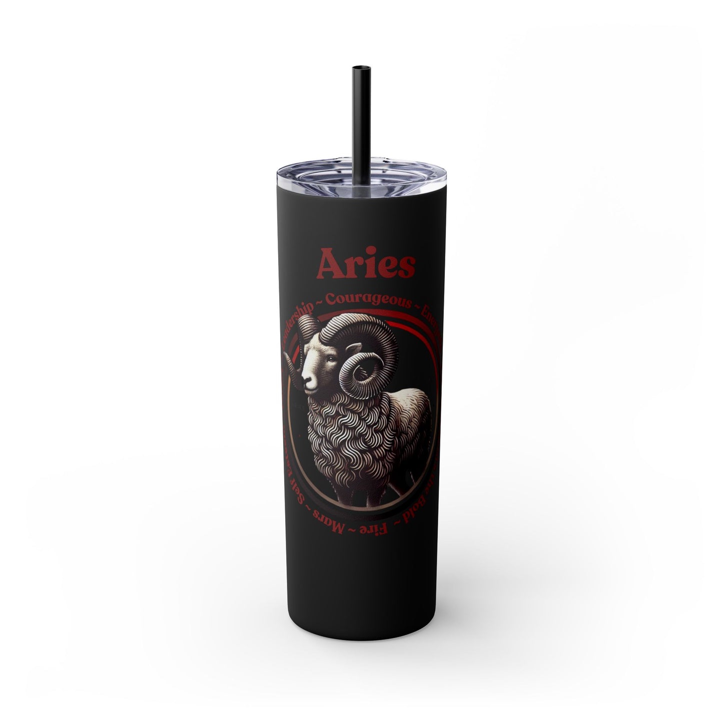 Aries Zodiac Tumbler