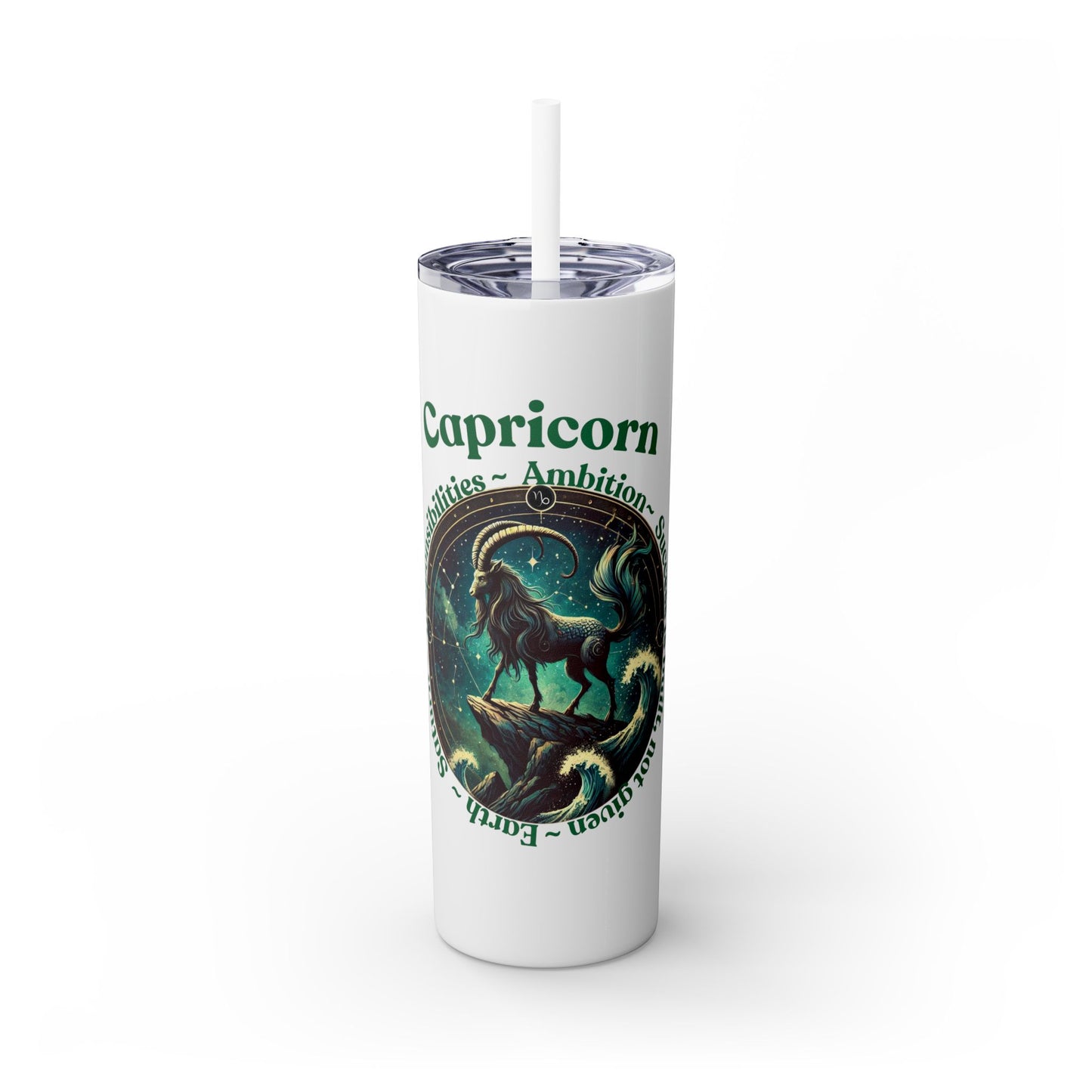 Capricorn Zodiac Tumbler