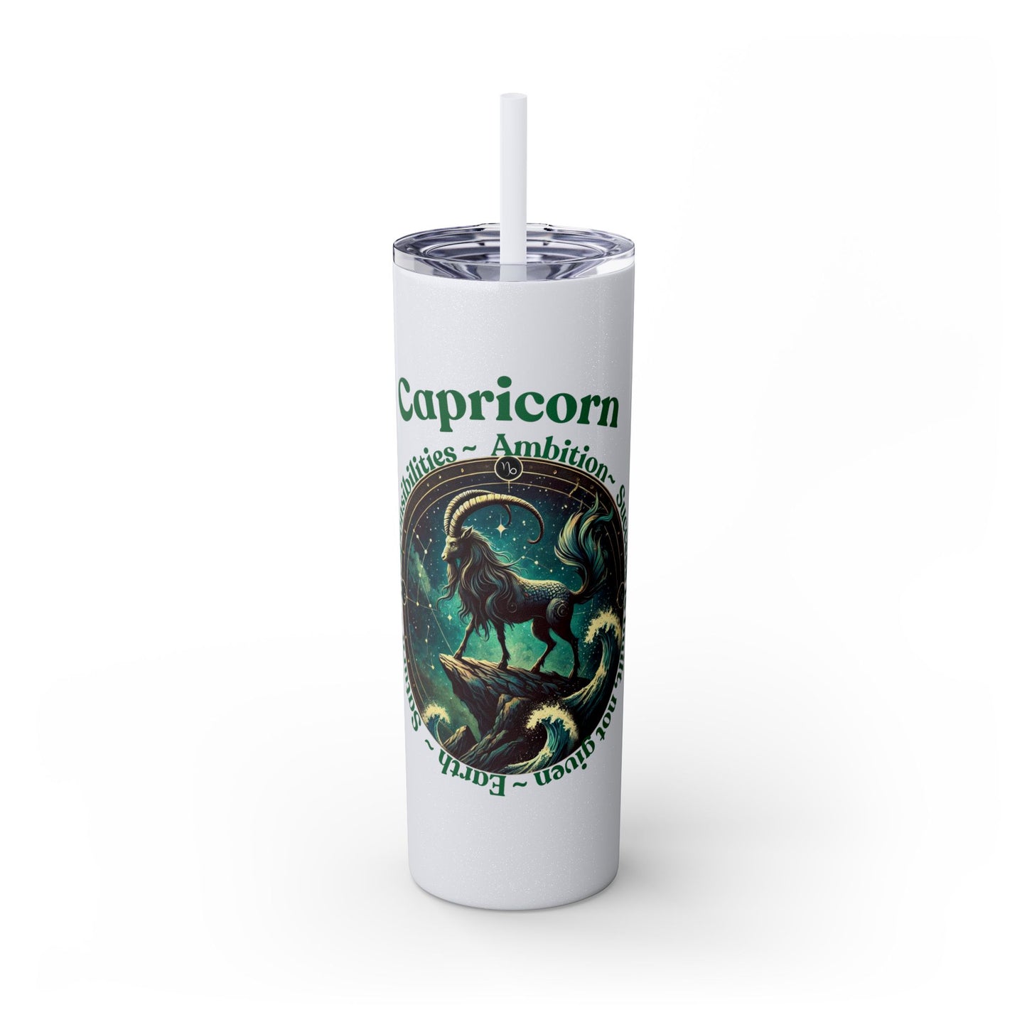 Capricorn Zodiac Tumbler