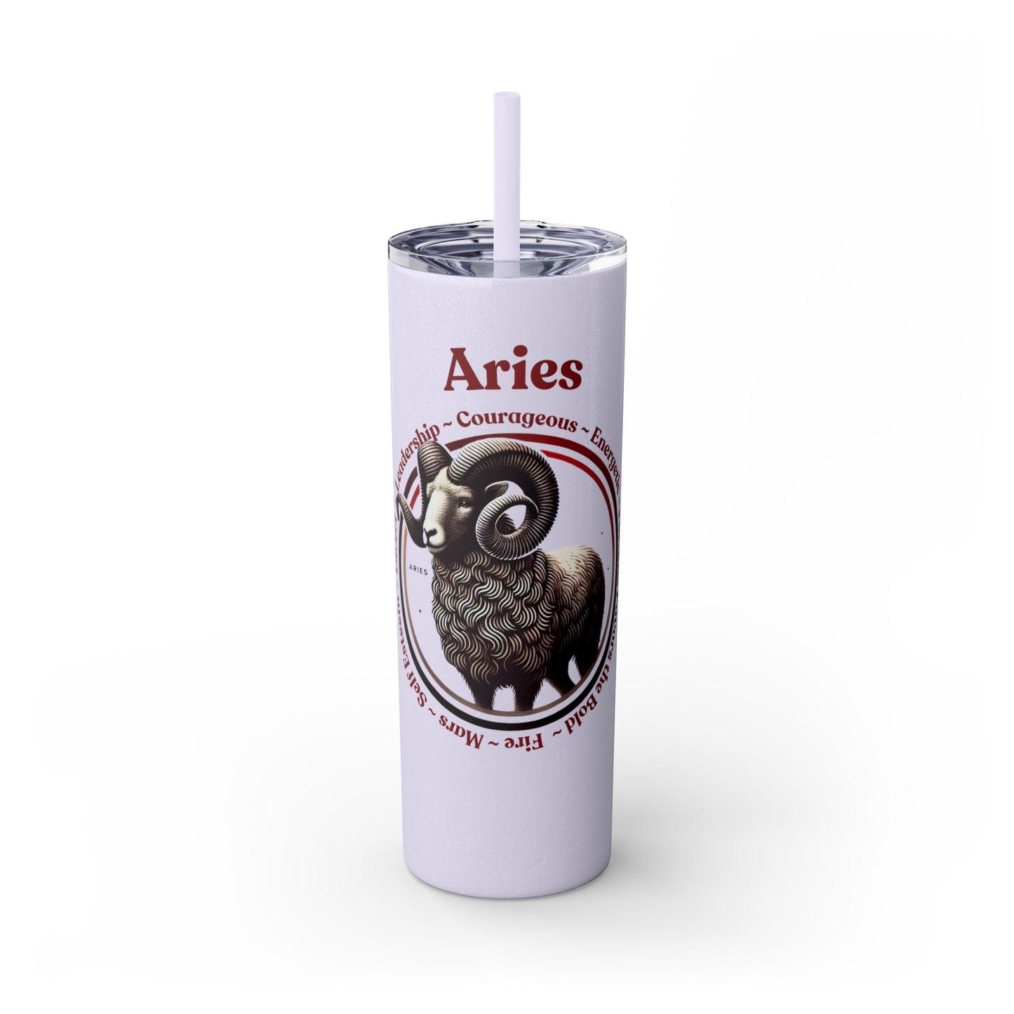Aries Zodiac Tumbler