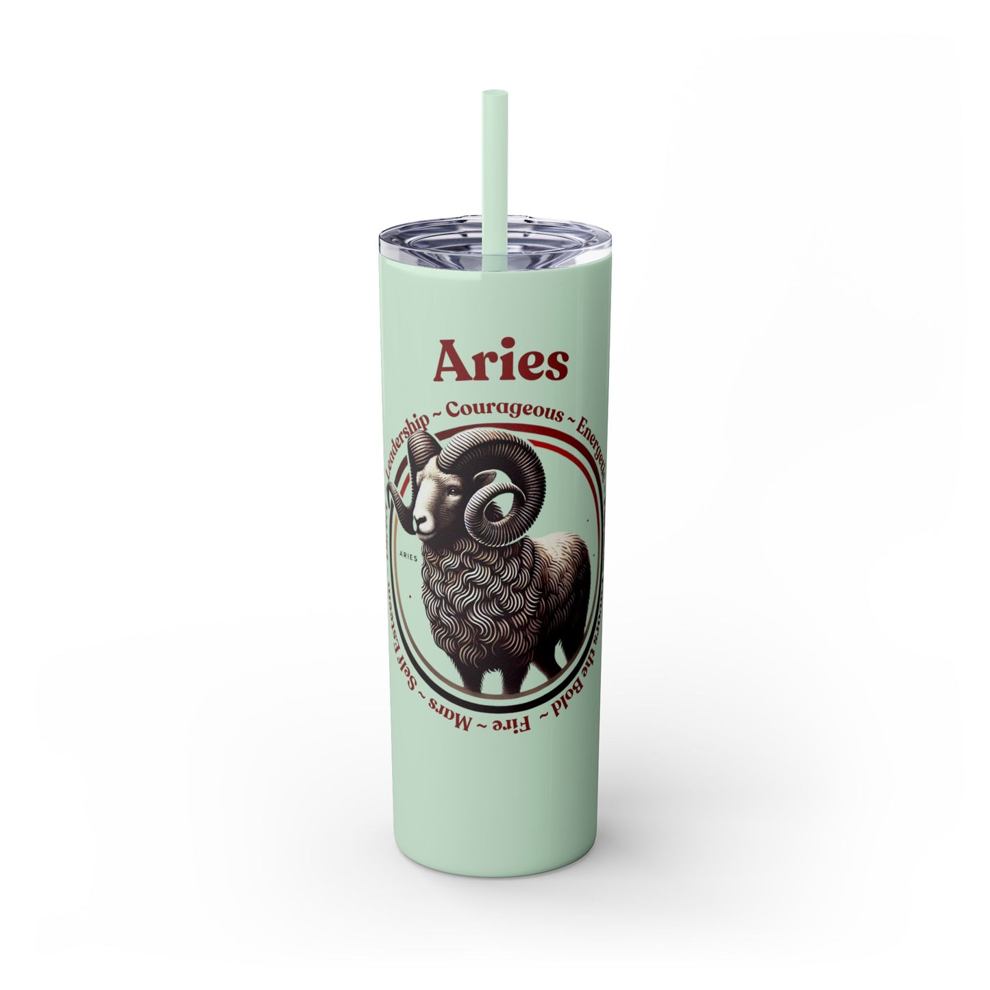 Aries Zodiac Tumbler