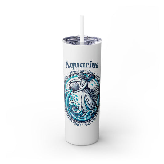 Aquarius Zodiac Tumbler