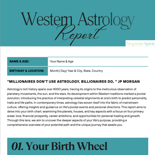 Western Astrology Report
